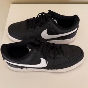 Nike Black and White Athletic Shoes